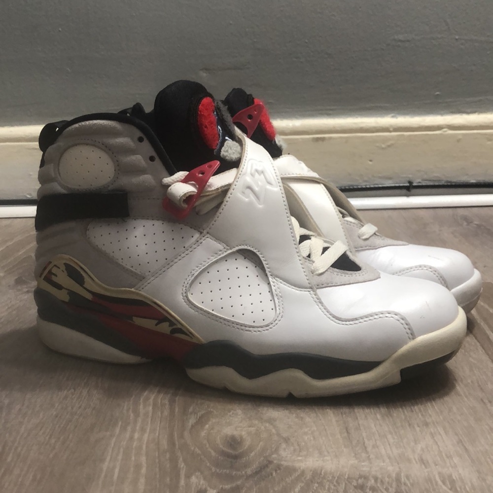 Jordan retro 8s bugs bunny size 8 100% authentic